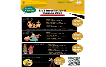 Online Art Classes by Routes To Roots and ICCR